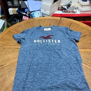 Hollister Heathered Blue Tee